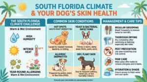 South Florida Climate and Your Dog’s Skin: A Practical Guide to Preventing Hot Spots in Cutler Bay